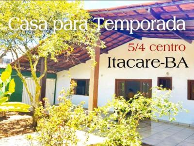 Casa para Temporada, em Itacaré, bairro Centro, 5 dormitórios, 5 banheiros, 3 suítes, 3 vagas